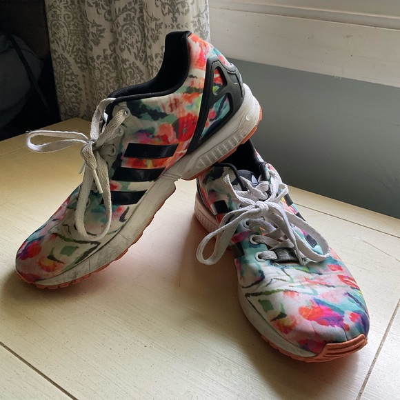 Adidas Torsion Zx Flux Multicolor Shoes - Picture 1 of 6